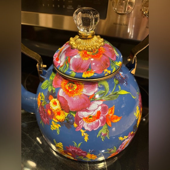 Mackenzie Childs Tea Kettle - Picture 5 of 7